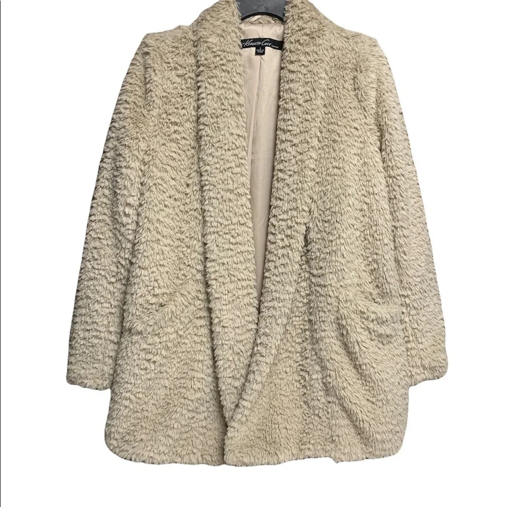 Kenneth Cole Tan Open Front Jacket Size Small. So… - image 1